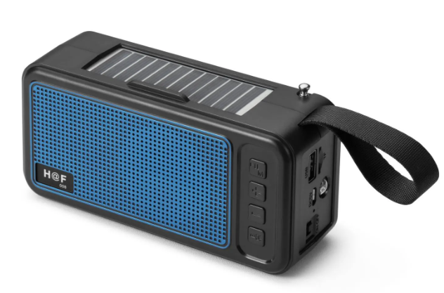 Boxa portabila Bluetooth HF 008 cu incarcare solara si lanterna